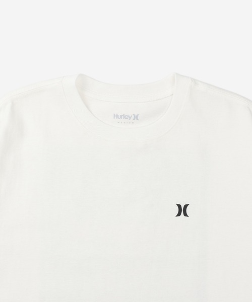 Hurley （ハーレー）の「【Hurley:ハーレー】ヘビーウェイトコットンTシャツ　オーバーサイズシルエット　バックプリント　CAMO SQUARE LOGO OVRSZD SS TEE（Tシャツ/カットソー・メンズ・ブルーグレー/ブラック/ホワイト・X-LARGE/SMALL/MEDIUM/LARGE）」の5枚目の写真
