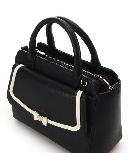 SAMANTHAVEGA（サマンサベガ）の「プチリボンハンドバッグ（トートバッグ・レディース・ベージュ/ピンク・FREE）」の4枚目の写真