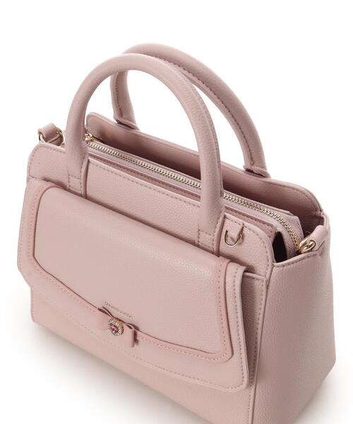 SAMANTHAVEGA（サマンサベガ）の「プチリボンハンドバッグ（トートバッグ・レディース・ベージュ/ピンク・FREE）」の10枚目の写真