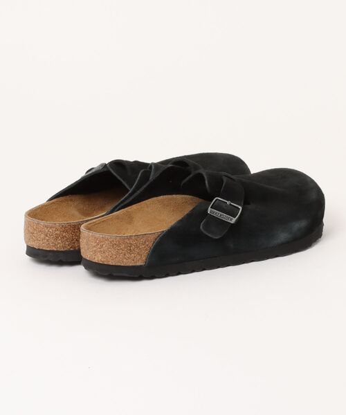 BIRKENSTOCK（ビルケンシュトック）の「ビルケンシュトック 1027142 BOSTON LEVE Black 【Regular】 /ボストン ブラック レギュラー幅（サンダル・メンズ・ブラック・39/42/43/40/41）」の2枚目の写真