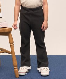 petit main（プティマイン）の「【ともパン】【防汚・速乾】裾チェリーレースフレアパンツ（その他パンツ）」