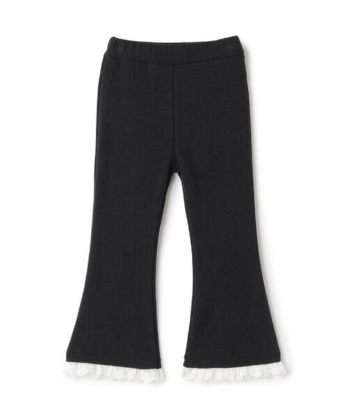 Lycee mine(リセマイン)の「【ともパン】【防汚・速乾】裾チェリーレースフレアパンツ【子供服】【キッズ】【女の子】(その他パンツ・キッズ・ブラック/シルバーグレー/ライラック/アイボリー/ベビーピンク/エメラルド/サックスブルー・140cm/110cm/120cm/130cm/90cm/100cm)」の12枚目の写真