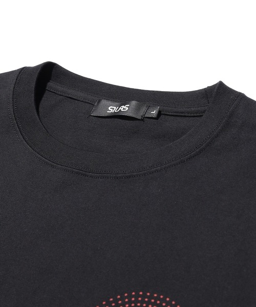 SILAS(サイラス)の「STARS S/S TEE(Tシャツ/カットソー・メンズ・アッシュ/ブラック/ホワイト・M/L/XL)」の7枚目の写真