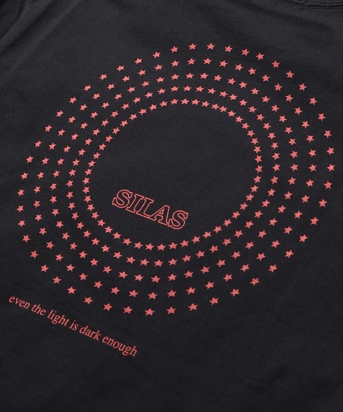 SILAS(サイラス)の「STARS S/S TEE(Tシャツ/カットソー・メンズ・アッシュ/ブラック/ホワイト・M/L/XL)」の5枚目の写真