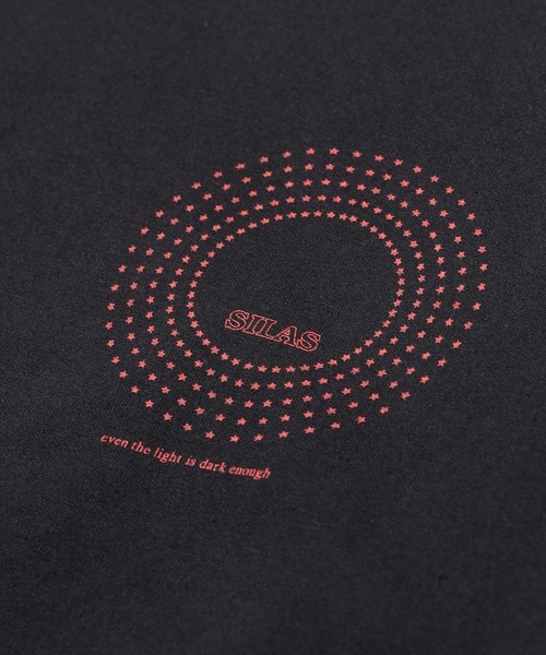 SILAS(サイラス)の「STARS S/S TEE(Tシャツ/カットソー・メンズ・アッシュ/ブラック/ホワイト・M/L/XL)」の6枚目の写真