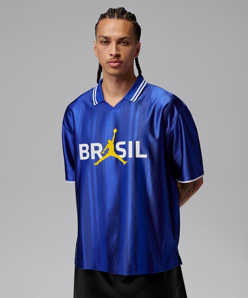 JORDAN BRAND(ジョーダンブランド)の「JORDAN BRAND M J POLO TOP P6 / ジョーダン ブランド ジョーダン ショートスリーブ ポロ P6 / NIKE【SP】(ポロシャツ・メンズ・ブルー・S/M/L/XL/XXL)」の3枚目の写真
