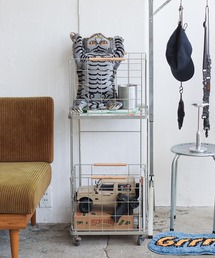 THE MILES（ザ マイルズ）の「POST GENERAL ポストジェネラル INDUSTRIAL LAUNDRY WAGON ZINC インダストリアルランドリーワゴン ジンク（収納グッズ）」