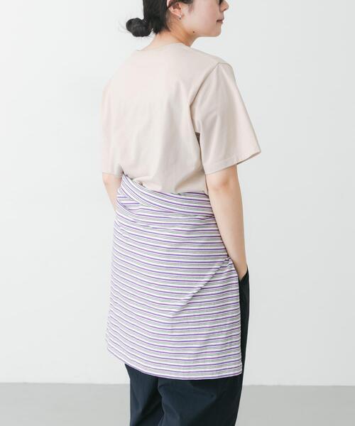 EKAL（エカル）の「フォトプリントショートスリーブTシャツ（Tシャツ/カットソー・レディース・ホワイト/ベージュ/グレー・ONE）」の11枚目の写真