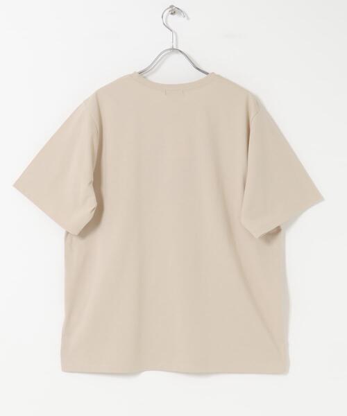 EKAL（エカル）の「フォトプリントショートスリーブTシャツ（Tシャツ/カットソー・レディース・ホワイト/ベージュ/グレー・ONE）」の17枚目の写真