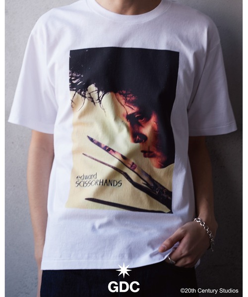 GDC（ジーディーシー）の「【Edward Scissorhands  / GDC】Tee（Tシャツ/カットソー・メンズ・ブラック/ホワイト・SMALL/MEDIUM/LARGE/X-LARGE）」の4枚目の写真