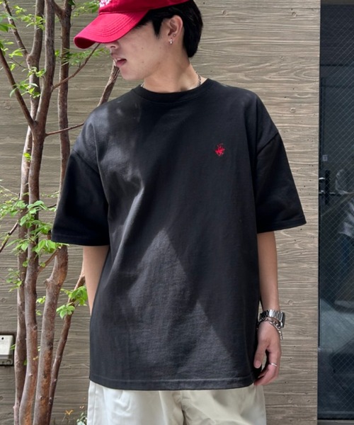 BEVERLY HILLS POLO CLUB(ビバリーヒルズポロクラブ)の「【BEVERLY HILLS POLO CLUB】ワンポイント刺繍Tシャツ 無地/ボーダー(Tシャツ/カットソー・メンズ・ブラック系その他/ホワイト系その他/チャコール/オフホワイト/ネイビー/ブラック・M/L)」の4枚目の写真