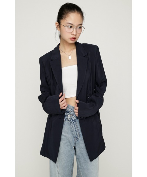 SUMMER BELTED TAILOR JK サマーベルテッドテーラージャケット 春服