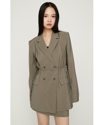 SLY（スライ）の「SUMMER BELTED TAILOR JK サマーベルテッドテーラージャケット 春服 夏服（テーラードジャケット）」