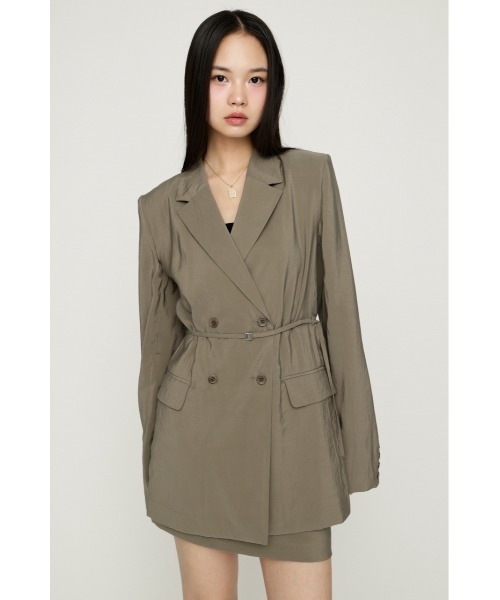 SLY(�X���C)��SUMMER BELTED TAILOR JK �T�}�[�x���e�b�h�e�[���[�W���P�b�g �t�� �ĕ�(�e�[���[�h�W���P�b�g)