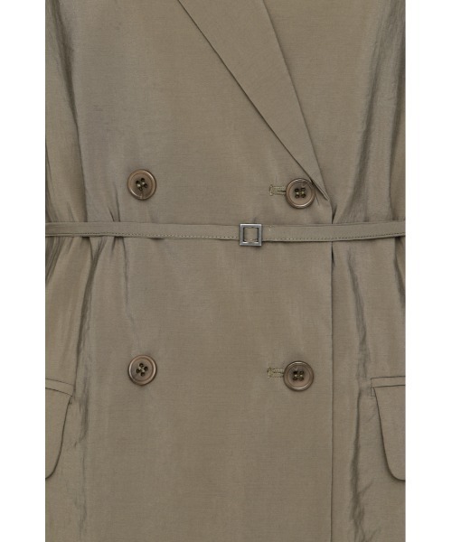 SLY(スライ)の「SUMMER BELTED TAILOR JK サマーベルテッドテーラージャケット 春服 夏服(テーラードジャケット・レディース・ネイビー/カーキ・FREE)」の9枚目の写真