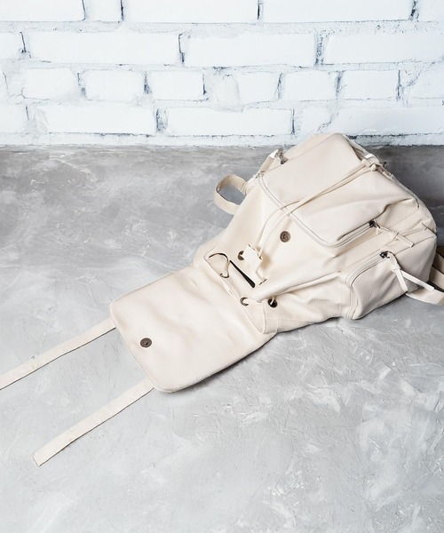 1111clothing(ワンフォークロージング)の「クロスチャーム バックパック / Cross Charm Backpack(バックパック/リュック・レディース・ピンク/ブラック/オフホワイト・FREE)」の21枚目の写真