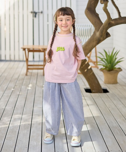 Piet(ピエット)の「ストライプボールパンツ(その他パンツ・キッズ・サックスブルー/ブラック・130/110/120/100)」の7枚目の写真