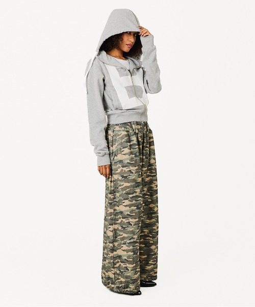 BEEDEN（ビーデン）の「B LOGO BASIC HOODIE（パーカー・レディース・ホワイト/ブラック/グレー・FREE）」の14枚目の写真
