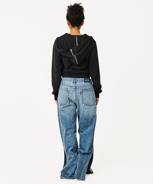 BEEDEN（ビーデン）の「B LOGO BASIC HOODIE（パーカー・レディース・ホワイト/ブラック/グレー・FREE）」の17枚目の写真