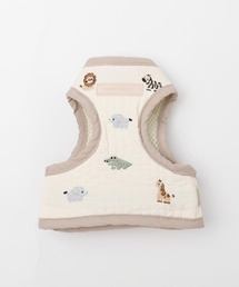 moncheri（モンシェリ）の「アニマル柄刺繍ハーネス+リードSET（リード/ハーネス/首輪）」