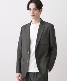Dessin（デッサン）の「【セットアップ可】ウール混シングルジャケット（テーラードジャケット）」