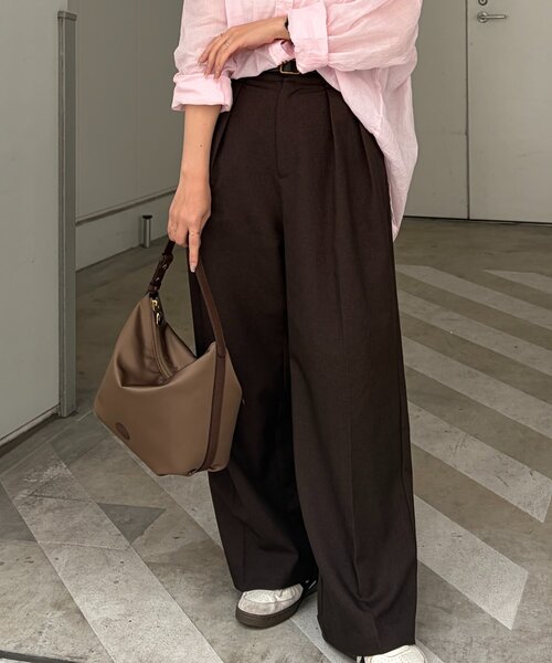 gemeil(ジェムイル)の「<rou.>デイリーワンショルダーバッグ(CE-1745)(ショルダーバッグ・レディース・ベージュ/ブラック・FREE)」の19枚目の写真