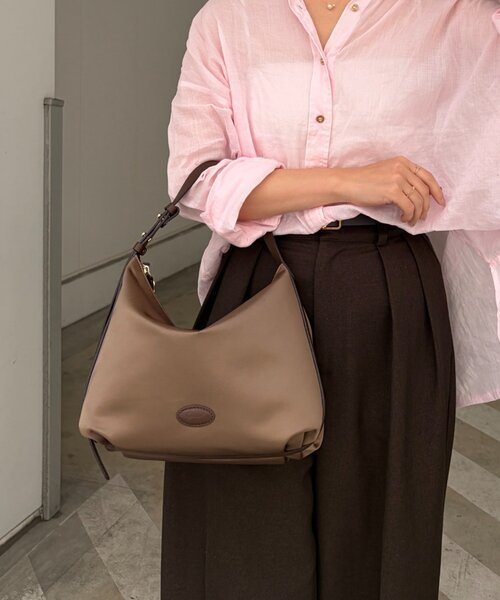 gemeil(ジェムイル)の「<rou.>デイリーワンショルダーバッグ(CE-1745)(ショルダーバッグ・レディース・ベージュ/ブラック・FREE)」の20枚目の写真