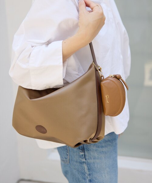 gemeil(ジェムイル)の「<rou.>デイリーワンショルダーバッグ(CE-1745)(ショルダーバッグ・レディース・ベージュ/ブラック・FREE)」の21枚目の写真