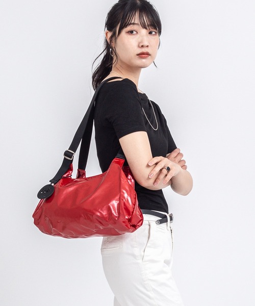 Jack Gomme(ジャックゴム)の「【JACK GOMME】ショルダーバッグ LEBAG 6L(ショルダーバッグ・レディース・レッド/ライトブルー/オリーブ/ブラック・FREE)」の4枚目の写真
