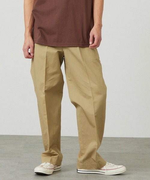 EDWIN（エドウィン）の「ヴィンテージ チノパンツ（チノパンツ・メンズ・ダークグリーン/ダークベージュ/ベージュ・SMALL/MEDIUM/LARGE/X-LARGE）」の2枚目の写真