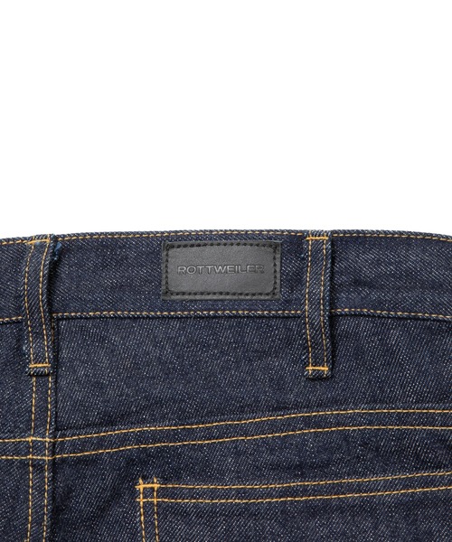 ROTTWEILER（ロットワイラー）の「R9 05 DENIM PANTS（デニムパンツ・メンズ・ブラック/インディゴブルー・S/M/L/XL）」の4枚目の写真