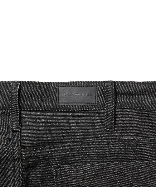 ROTTWEILER（ロットワイラー）の「R9 05 DENIM PANTS（デニムパンツ・メンズ・ブラック/インディゴブルー・S/M/L/XL）」の8枚目の写真