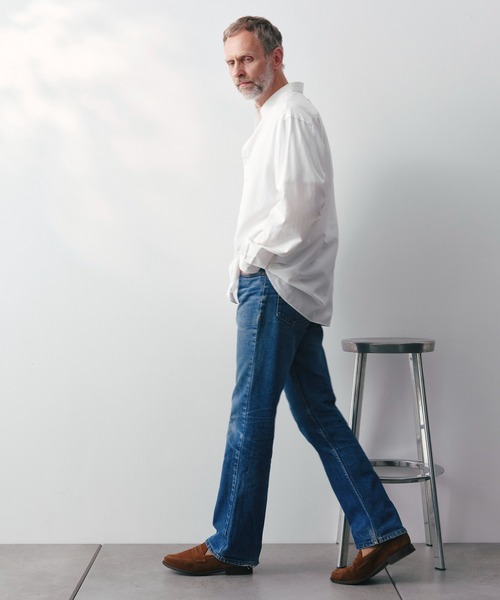THE TOKYO（ザトウキョウ）の「【SILKα/シルクアルファ】SILK α L/S Shirt（シャツ/ブラウス・メンズ・ホワイト/サックスブルー/ブルー/ブラウン・44/48/46）」の8枚目の写真