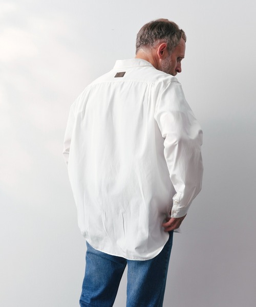 SILKα/シルクアルファ】SILK α L/S Shirt（シャツ/ブラウス）｜THE