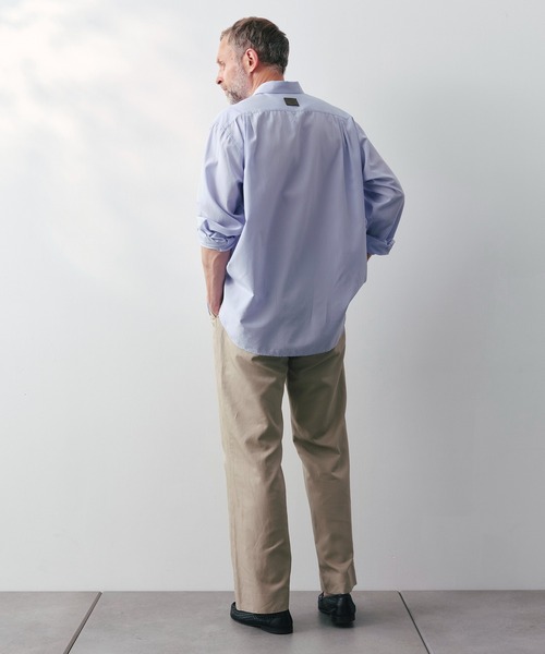 THE TOKYO（ザトウキョウ）の「【SILKα/シルクアルファ】SILK α L/S Shirt（シャツ/ブラウス・メンズ・ホワイト/サックスブルー/ブルー/ブラウン・44/48/46）」の13枚目の写真