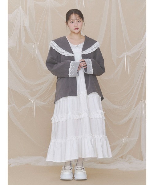 merry jenny(メリージェニー)の「frill mary jane metal sneakers(スニーカー・レディース・ブラック/オフホワイト/ピンク・LARGE/MEDIUM/SMALL)」の19枚目の写真