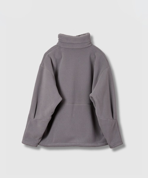 HOLIDAY(ホリデイ)の「CLASSIC FLEECE ZIP UP JACKET クラシックフリースジップアップジャケット(ブルゾン・レディース・ブラック/グレー・ONE SIZE)」の3枚目の写真