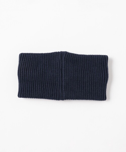 BEAMS BOY（ビームスボーイ）の「【別注】organicsta / リブ ヘアバンド（ハット・レディース・ネイビー/ロイヤルブルー・ONE SIZE）」の4枚目の写真