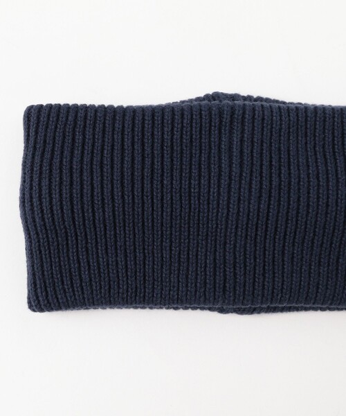 BEAMS BOY（ビームスボーイ）の「【別注】organicsta / リブ ヘアバンド（ハット・レディース・ネイビー/ロイヤルブルー・ONE SIZE）」の5枚目の写真