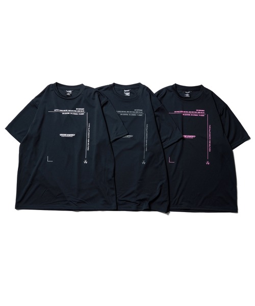 VIRGOwearworks（ヴァルゴウェアワークス）の「Active Dry Tee 26（Tシャツ/カットソー・メンズ・ブラック系その他/ブラック×ピンク/ブラック×ホワイト・5/2/3/4）」の4枚目の写真