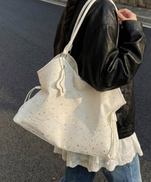 し*ー様 antique アンティーク ホワイトペイント スピンドルバック チェ セール】Chick｜チック（レディース）のトートバッグ（ホワイト/白色系