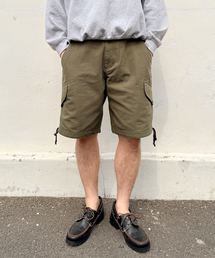 YOUNEEDGARMENTS（ユーニーズガーメンツ）の「オックスフォードサプリスカーゴショーツ（オリーブ）（その他パンツ）」