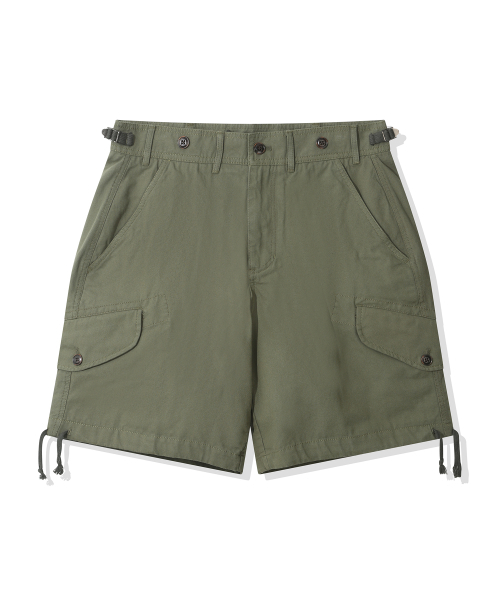 YOUNEEDGARMENTS(ユーニーズガーメンツ)の「オックスフォードサプリスカーゴショーツ(オリーブ)(その他パンツ・メンズ・その他・38/40)」の3枚目の写真