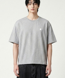 CHAMBROS（チャンブロス）の「エンブレムスタンダードクロップ半袖Tシャツ[メランジグレー]（Tシャツ/カットソー）」