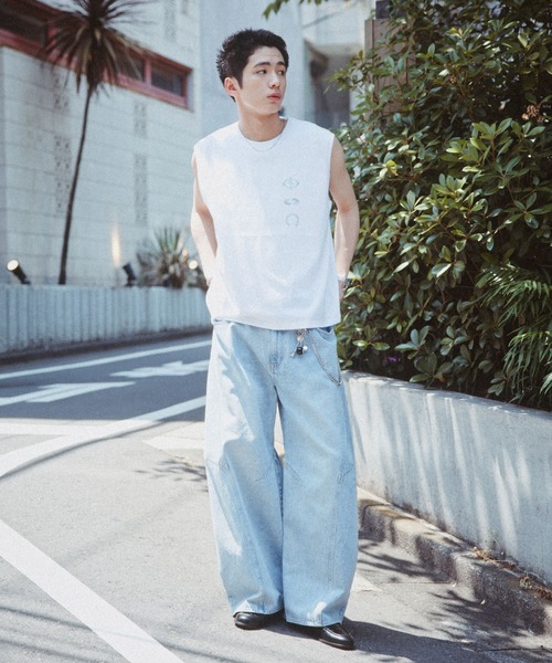 RAGEBLUE（レイジブルー）の「＜接触冷感 / 吸水速乾＞ノースリプリントTシャツ（Tシャツ/カットソー・メンズ・ブラック/ホワイト・MEDIUM/LARGE）」の6枚目の写真