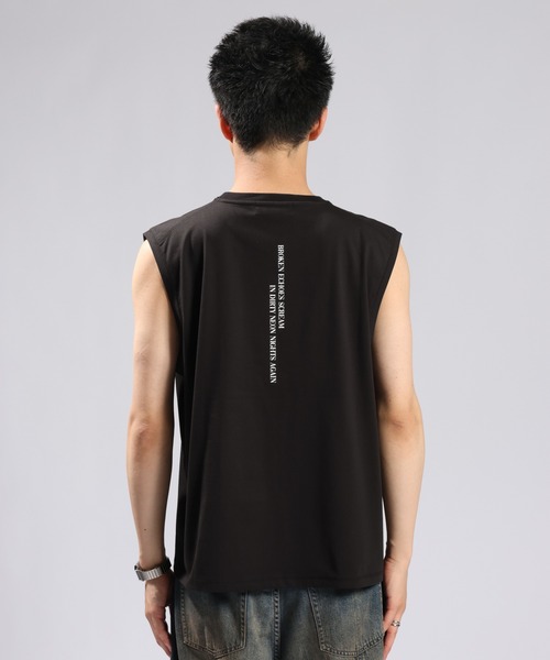 RAGEBLUE（レイジブルー）の「＜接触冷感 / 吸水速乾＞ノースリプリントTシャツ（Tシャツ/カットソー・メンズ・ブラック/ホワイト・MEDIUM/LARGE）」の16枚目の写真