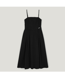 ヘッツピンタックロングスリーブレスワンピース