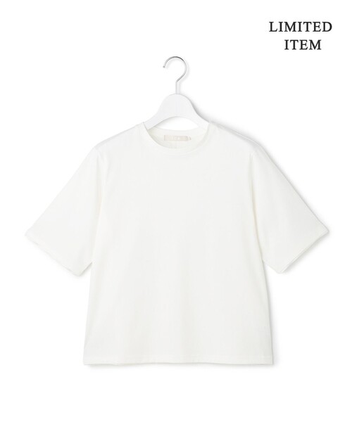 ICB（アイシービー）の「【WEB限定】ベーシックTEE（Tシャツ/カットソー・レディース・サックスブルー系/ブラック系/アイボリー系・SMALL/MEDIUM/X-SMALL）」の12枚目の写真