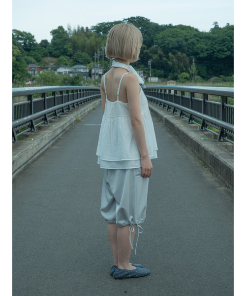 PEEVES PEEVES(フィブス フィブス)の「Flutter Track Pants / Silver(その他パンツ・レディース・その他・OS)」の4枚目の写真