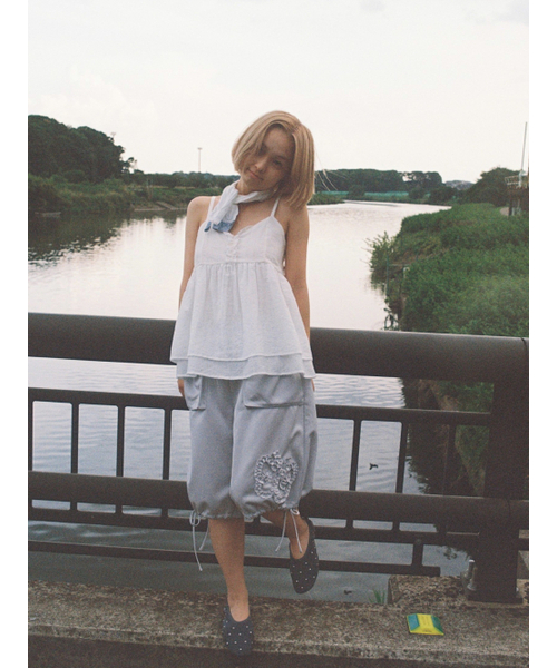 PEEVES PEEVES(フィブス フィブス)の「Flutter Track Pants / Silver(その他パンツ・レディース・その他・OS)」の3枚目の写真
